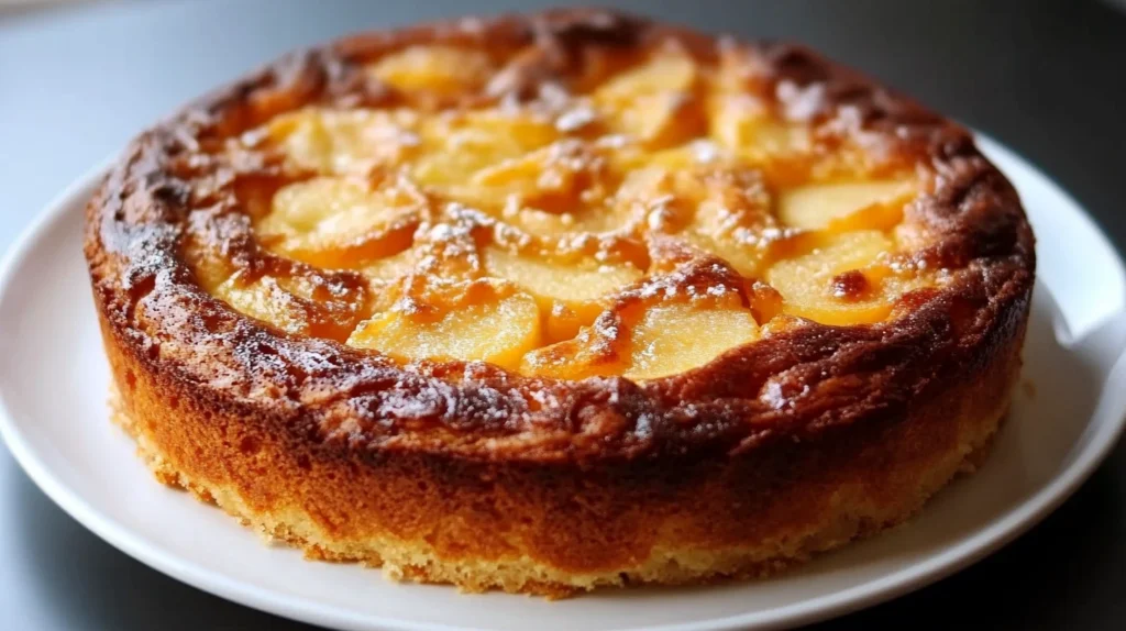 Gâteau aux pommes caramélisées fait maison - SavoryGlobe