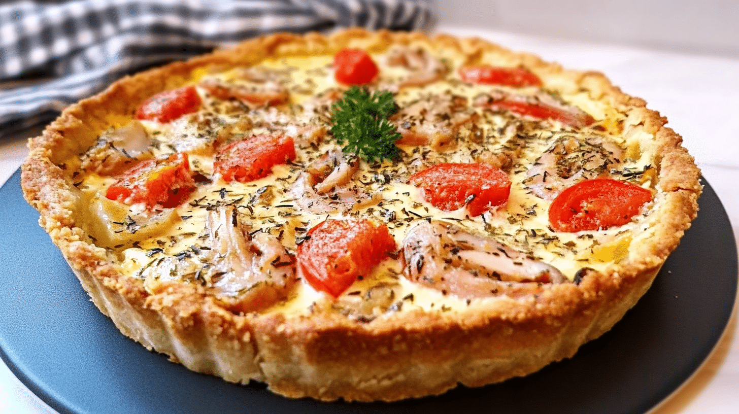 Recette facile de tarte au thon : Recettes Légère et Gourmande