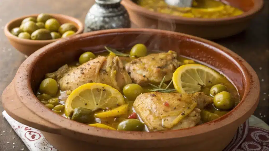 Recette Authentique de Poulet aux Olives Marocain | SavoryGlobe