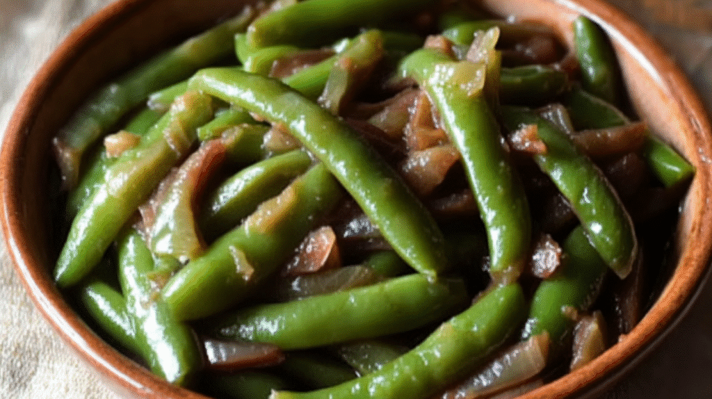 Haricot Plat Recettes : Astuces pour une Cuisson Parfaite et Pleine de Saveurs 2 Haricots plats sautés à l’ail et aux herbes, recette simple et pleine de saveurs – SavoryGlobe