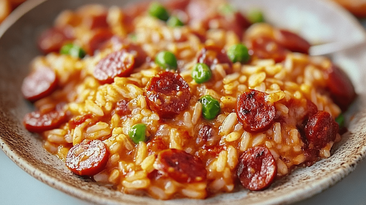 ✨ Comment préparer un risotto chorizo crémeux avec votre Cookeo ?